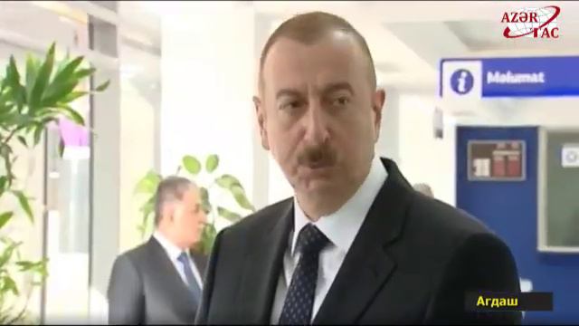 В Агдаше сдан в эксплуатацию Центр обслуживания «Шебеке» смотреть онлайн