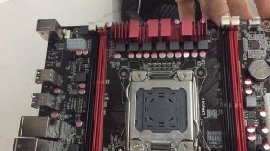 Материнская плата X79 и процессор из Китая, посылка №53843