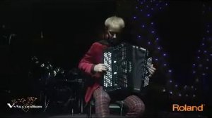 Электорнный баян Roland FR-7XB. Эдуард Аханов - "Ганкино Хоро.