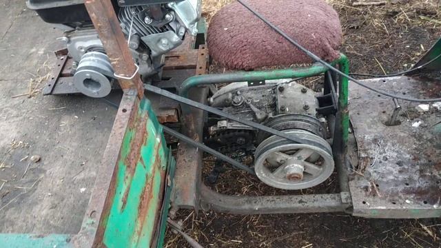 Мотороллер муравей с двигателем от мотоблока смотреть онлайн