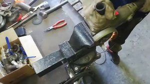 Сопло из свечи для пескоструя