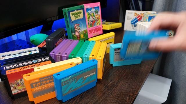Полная коллекция моих оригинальных картриджей ( Famicom ) смотреть онлайн