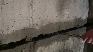 Основная проблема блочных фундаментов  швы