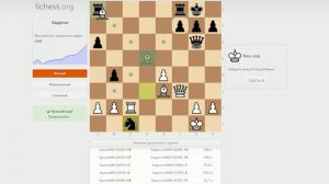 Тактический Марафон на lichess.org №22 28 день. 1 час 15 позиций 2280 рейтинг.