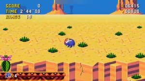 Иследуем таинственный удалённый уровень из Sonic CD - Desert Dazzle
