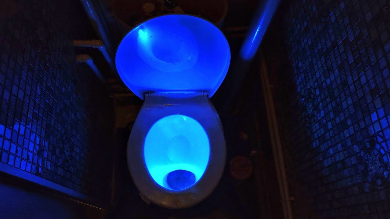 Led Подсветка с датчиком движения для унитаза с АлиЭкспресс смотреть онлайн