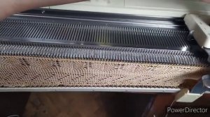 Ажурная майка на любой вязальной машине