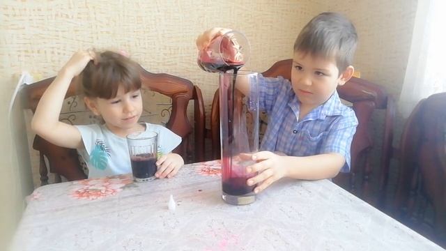 Фараонова змея из марганцовки