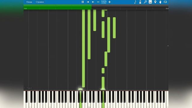 ТАНЦЫ МИНУС - ЦВЕТУТ ЦВЕТЫ (synthesia)