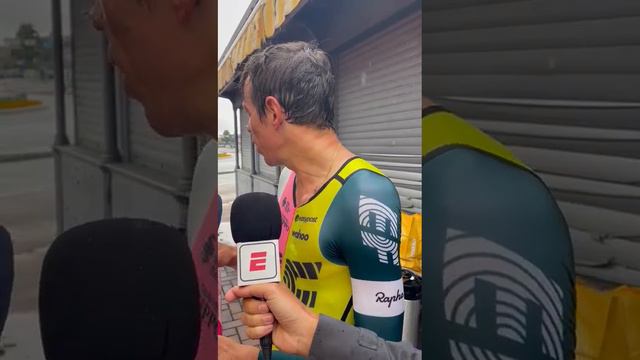 Rigo Urán, genio y figura tras la crono del Giro