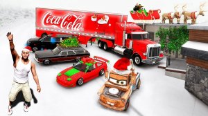 СОБРАЛ КОЛЛЕКЦИЮ НОВОГОДНИХ МАШИН В ГТА 5! БИТВА ВОРОВ ОБЗОР МОДА GTA 5 ОНЛАЙН! ГТА МОДЫ ИГРЫ