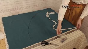 Видео урок. Юбка клеш полусолнце. Выкройка - Часть 1