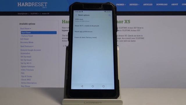 How to Reset App Preferences in ULEFONE Armor X5 – Manage Apps смотреть онлайн