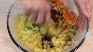 4 Вкуснейших  рецепта Салата ВИНЕГРЕТ ?  / Russian Vinaigrette Recipe