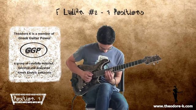 F Lydian 2 Mode 7 Positions - Guitar Scales And Modes Series - Free Video Lesson By Theodore K