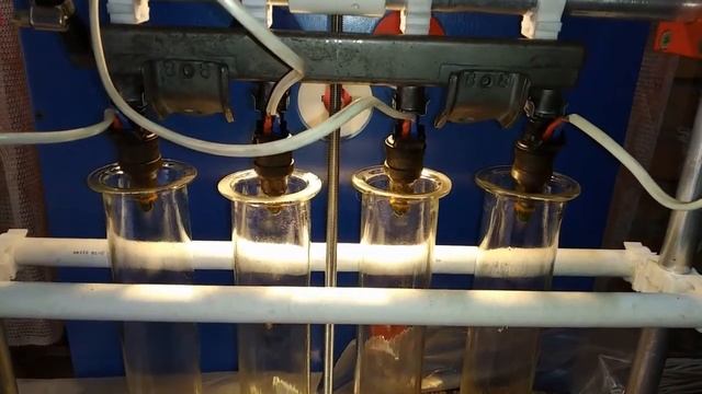 Audi S6 2.2л Turbo. Промывка чистка форсунок своими руками. Самодельный стенд для промывки форсунок смотреть онлайн