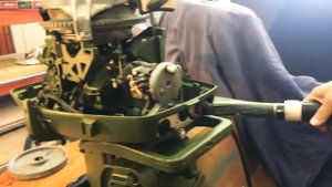 1971 Johnson 20hp two stroke 20R71s by KP650