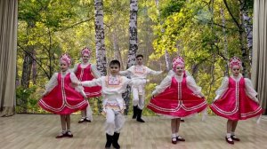 Репетиция русского народного танца "Ах ты, береза".