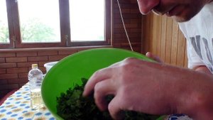 Соус Песто из кинзы
