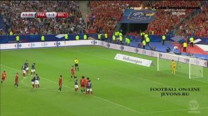 Франция - Бельгия 1:4 Азар
