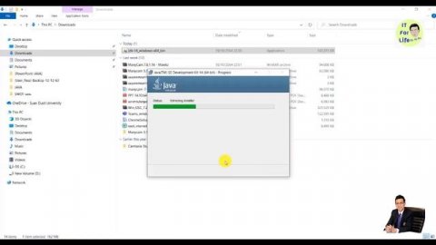 การดาวน์โหลดติดตั้ง jdk และ Netbeans สำหรับเขียนโปรแกรมภาษาจาวา