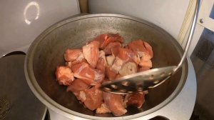 МЯСО С ОВОЩАМИ В КАЗАНЕ - ТУШЁНАЯ КАРТОШКА С МЯСОМ