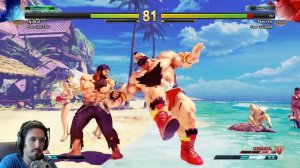 ЗАНГИЕВ ТАЩИТ ОНЛАЙН - Street Fighter V Zangief Online Ranked / Street Fighter 5 / Стрит Файтер 5