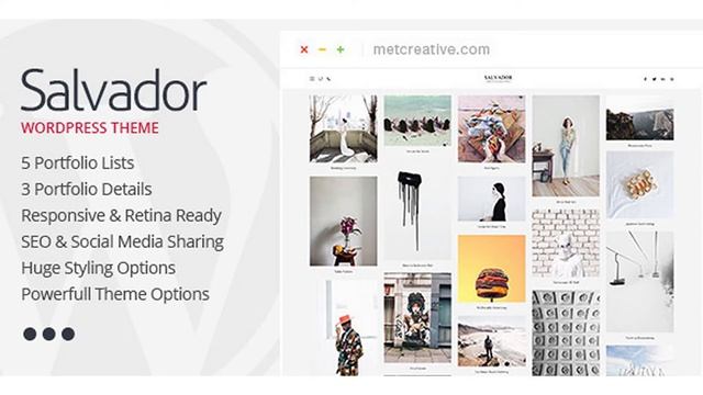 Salvador - Clean Portfolio Theme | Themeforest Website Templates and Themes смотреть онлайн