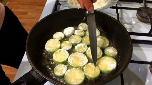 Влог. Сегодня эксперимент , готовим из замороженных кабачков.