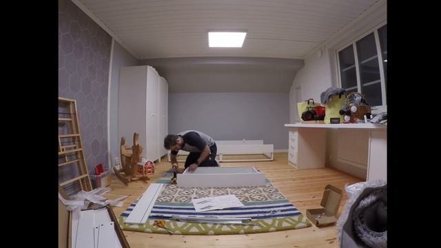 Timelaps build kids bed IKEA Släkt смотреть онлайн