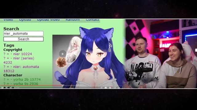 Реакция на Nier Automata - Легендарная пятая точка 2B #Снежа смотреть онлайн