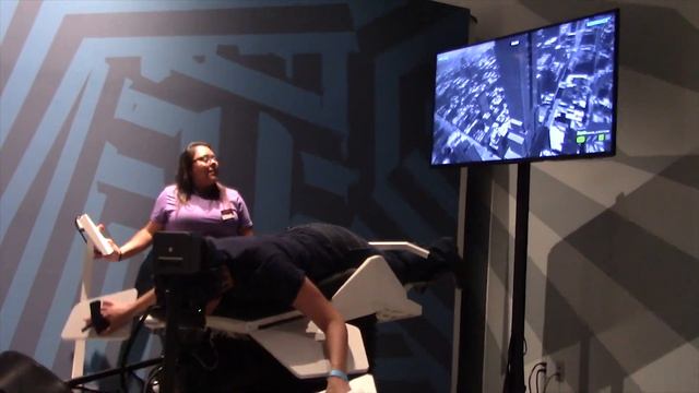 Virtual Reality Skydiving at Two Bit Circus смотреть онлайн