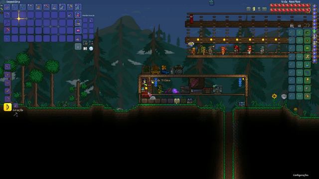 PASSEI 100 DIAS NO TERRARIA APENAS DE MAGIC смотреть онлайн