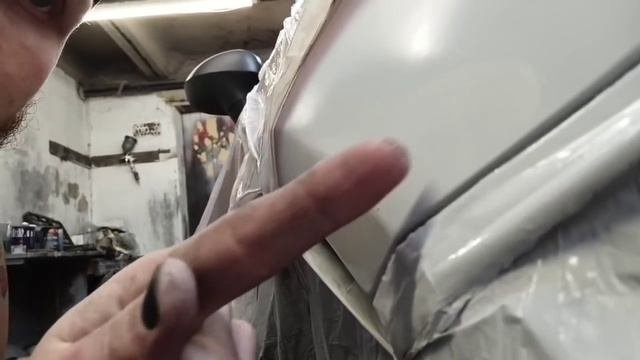 Покраска авто баллончиками.