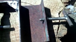 Самодельный угловой зажим для сварки