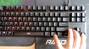 Обзор на клавиатуру HyperX Alloy FPS PRO