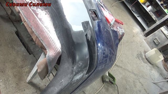 Шпатлевание бампера смотреть онлайн