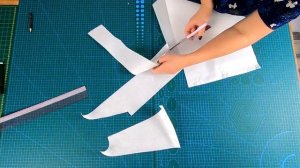 Платье трапеция подчеркивает и визуально уменьшает талию за счет интересных рельефов и линий.mp4