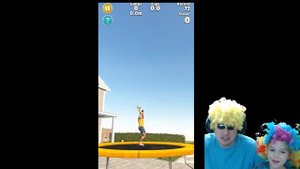 Игра Флип Мастер (Flip Master) прохождение. Кто лучше переворачивается Никита или папа?