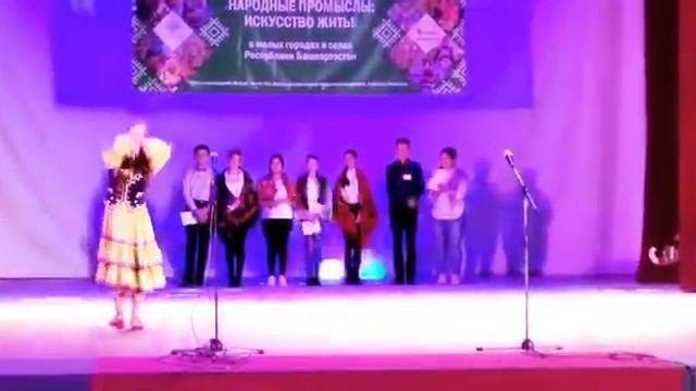 Башкирский танец БУРЗЯНОЧКА