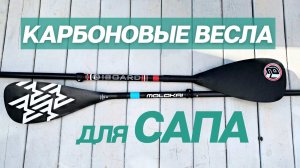 Карбоновые весла для сапборда, отличие от алюминиевых | Как не испортить весло