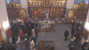 Неделя 30-я по Пятидесятнице. Правв. Иосифа Обручника, Давида царя и Иакова. Божественная Литургия.