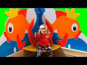 ✿ Vlog СУПЕР! Детская Площадка Диана Играет на Площадке VLOG Children's play yard for kids