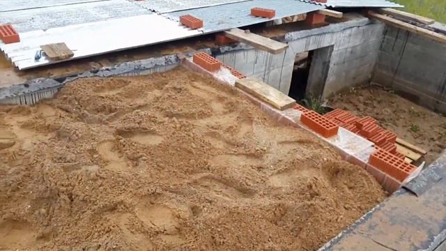 Обратная засыпка ч.2 Как выравнивать песок? смотреть онлайн