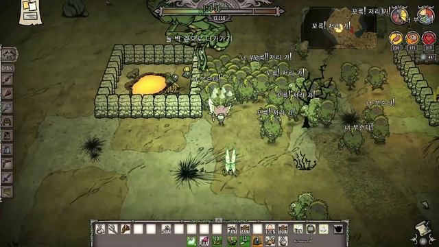 Don't Starve Together Wurt vs DragonFly 75 Seconds смотреть онлайн