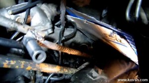 Демонтаж закисшей форсунки на FORD TRANSIT 2.5 DI
