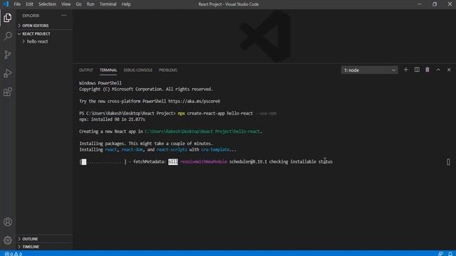 How to install React JS on Windows | How to install Node JS on Windows | React JS Installation