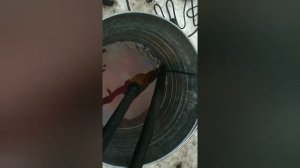 Промывка радиатора отопителя на акценте .