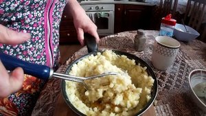 Вареники с творогом и картошкой