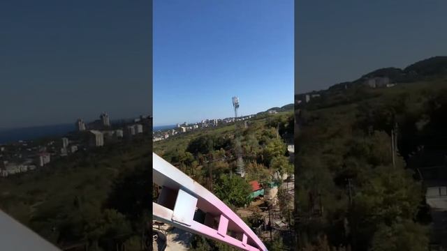 Ялтинский зоопарк «сказка».Колесо обозрения